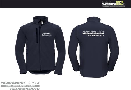 Softshelljacke FF Helmbrechts (Motiv Standard) [e]