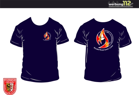 T-Shirt FF Luhe (Motiv Kinderfeuerwehr) [e]