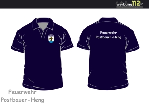 Poloshirt FF Postbauer-Heng (Motiv Standard) [e]